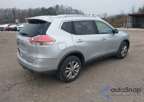 2016 Nissan Rogue Sv from USA, damaged, VIN KNMAT2MV9GP704972